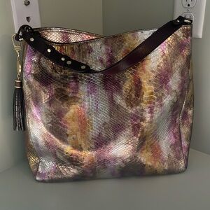 Brahmin metallic purse